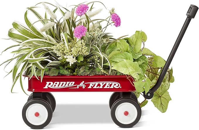 Radio Flyer Miniature Kids Wagon 16.5”, Toy Wagon with Wheels, Rolling Cart for Toddlers & Kids, Indoor & Outdoor Play or Baby Shower Decoration, Ages 1.5+