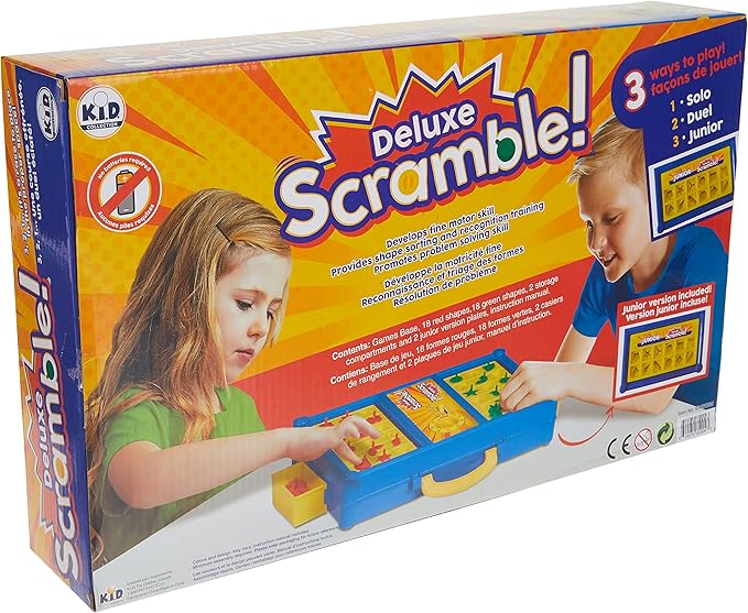 Scramble Deluxe 3-in-1 Game