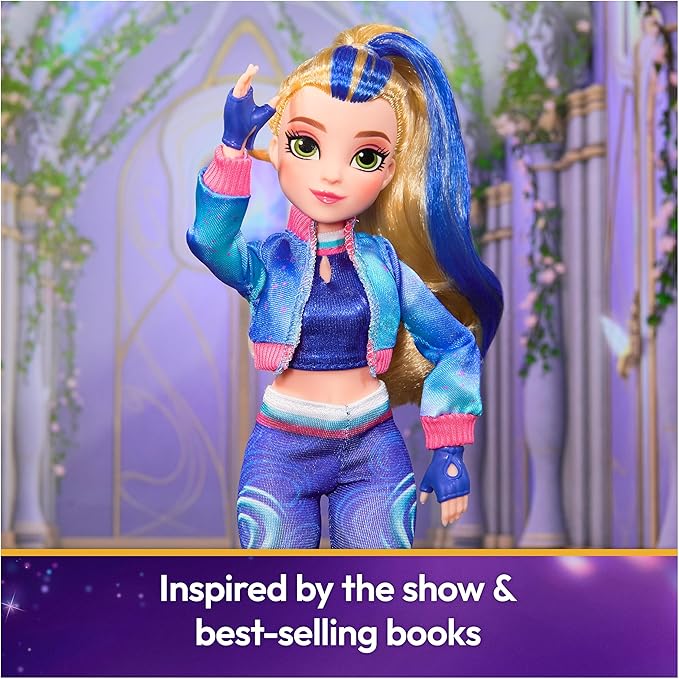 Unicorn Academy, Power of Friendship Isabel Doll, Easter Gifts Idea, Dolls & Unicorn Toys for Girls with Trophy, Medal & 5 Fashion Accessories, 9.5”