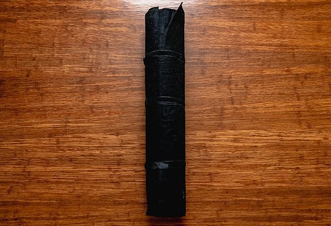 Buffalo Games - Roll-Up Puzzle Mat - Puzzle Saver and Assembly Accessory - Felt Mat - Fits up to 1500 Piece Puzzle - Black