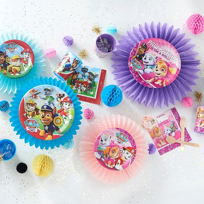 American Greetings Patriotic Paw Patrol Party Supplies, Plastic Stadium Cups (8-Count)