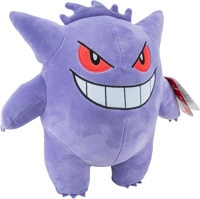 Pokemon Gengar Plush - 12-Inch Pokemon Plush - Authentic Details - Toys for Kids