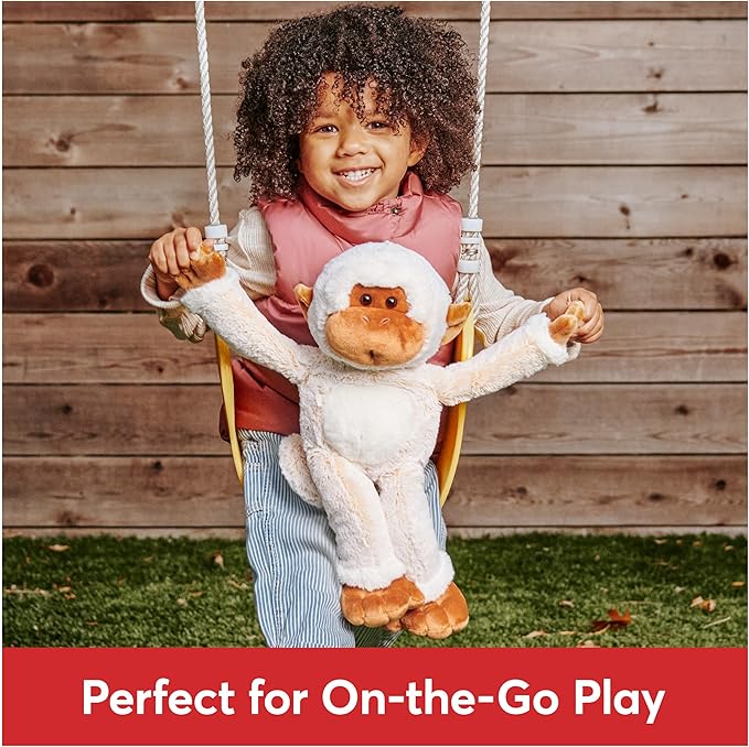 GUND Tilly The Monkey Plush, Premium Stuffed Animal for Ages 1 and Up, Cream/Brown, 15”