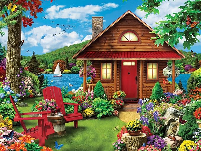 MasterPieces 750 Piece Jigsaw Puzzle for Adults, Family, Or Youth - Waterfront - 18"x24"