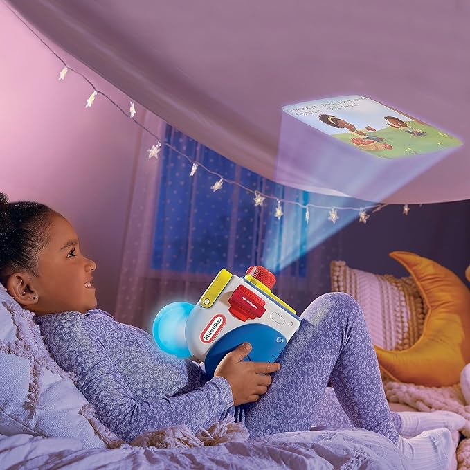 Little Tikes Story Dream Machine Day Family Collection, Storytime, Books, Random House, Audio Play Character, Gift and Toy for Toddlers and Kids Girls Boys Ages 3+ Years