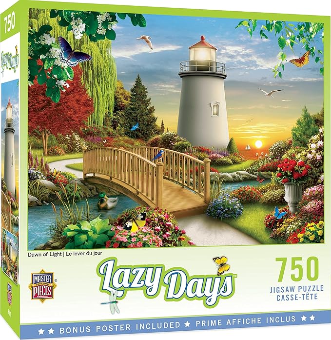 Masterpieces 750 Piece Jigsaw Puzzle For Adults and Family - Dawn Of Light - 18"x24"