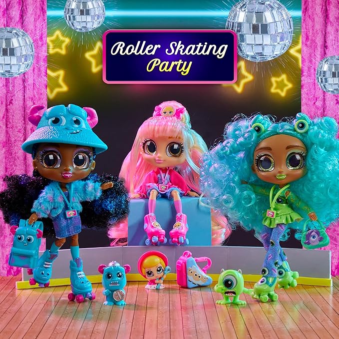 Disney Doorables Adoorbs Dolls Series 2 – Collectible 5.5-Inch Dolls with Accessories, Blind Box Surprise, Rooted Hair & Articulated Fashion Figures for Kids Ages 5+