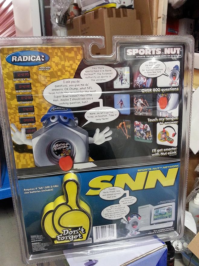 Sports Nut Electronic Trivia