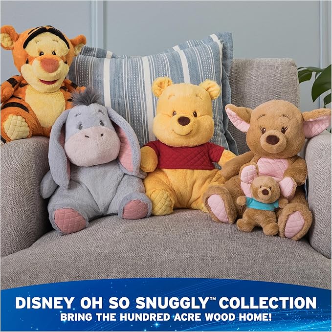 GUND Disney Official Winnie The Pooh Oh So Snuggly Plush, Teddy Bear Stuffed Animal for Babies and Infants, Yellow, 12.5”