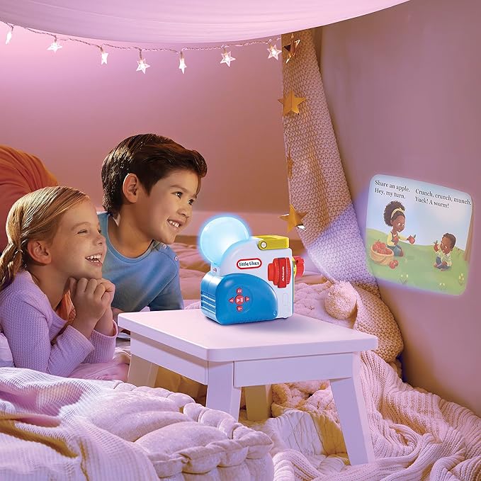 Little Tikes Story Dream Machine Day Family Collection, Storytime, Books, Random House, Audio Play Character, Gift and Toy for Toddlers and Kids Girls Boys Ages 3+ Years