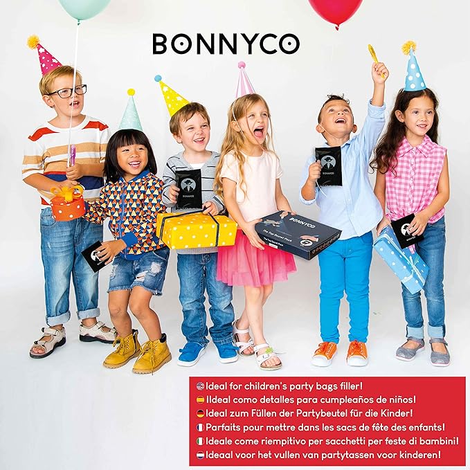 BONNYCO Invisible Ink Pen and Notebook Pack 32, Party Favors for Kids. Magic Spy Pen Goodie Bags Stuffers for Kids, Goody Bag Stuffers Pinata. Return Gifts Birthday Party, Classroom Prizes Students