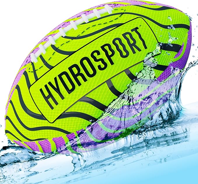 Water Football for Pool, Beach, Lake - Waterproof Pools Toys for Kids Ages 8-12 - Boys Gift - Swimming Balls Sports - Family Games - Teens Boys & Adults Fun - Outdoor Accessories - Birthday Gifts