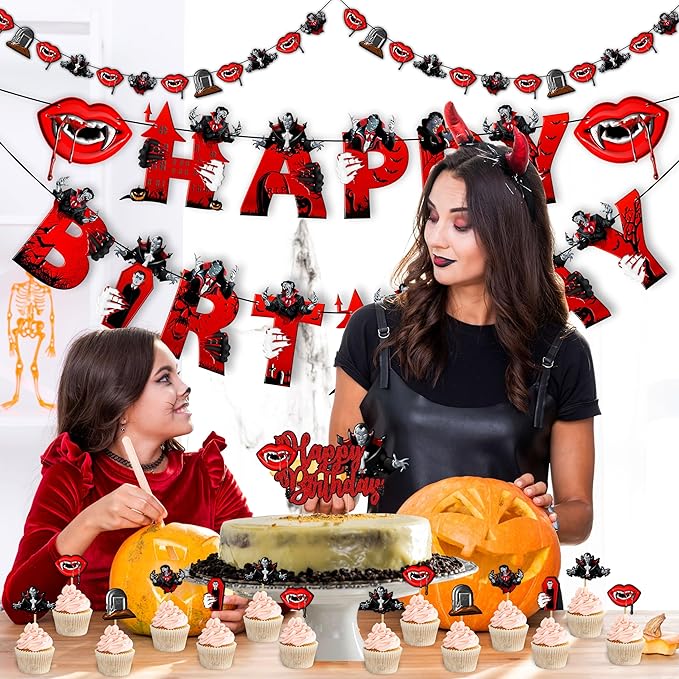 Seyal® Vampre Theme Birthday Party Supplies