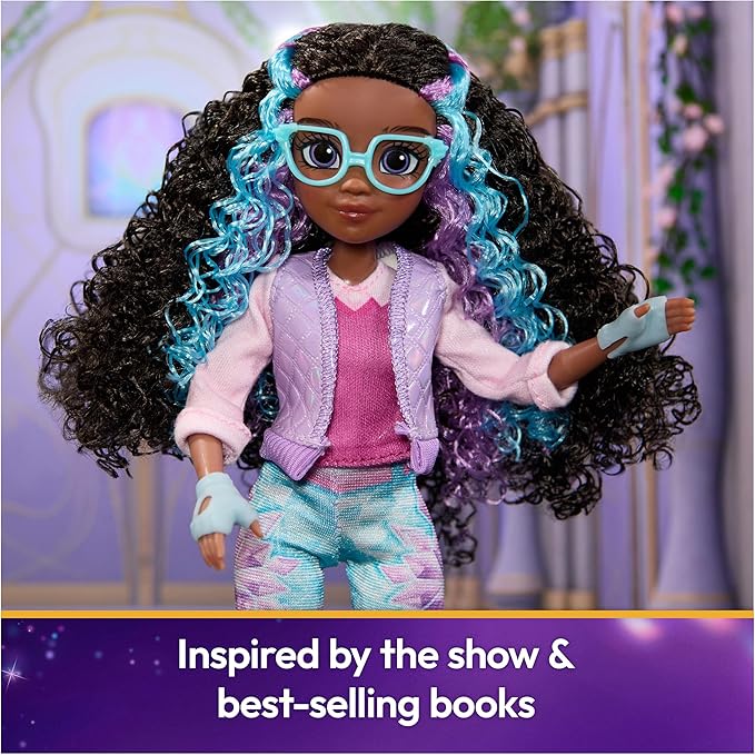 Unicorn Academy, Power of Friendship Layla Doll, Easter Gifts Idea, Dolls & Unicorn Toys for Girls, Includes Book & 5 Fashion Accessories, 9.5”