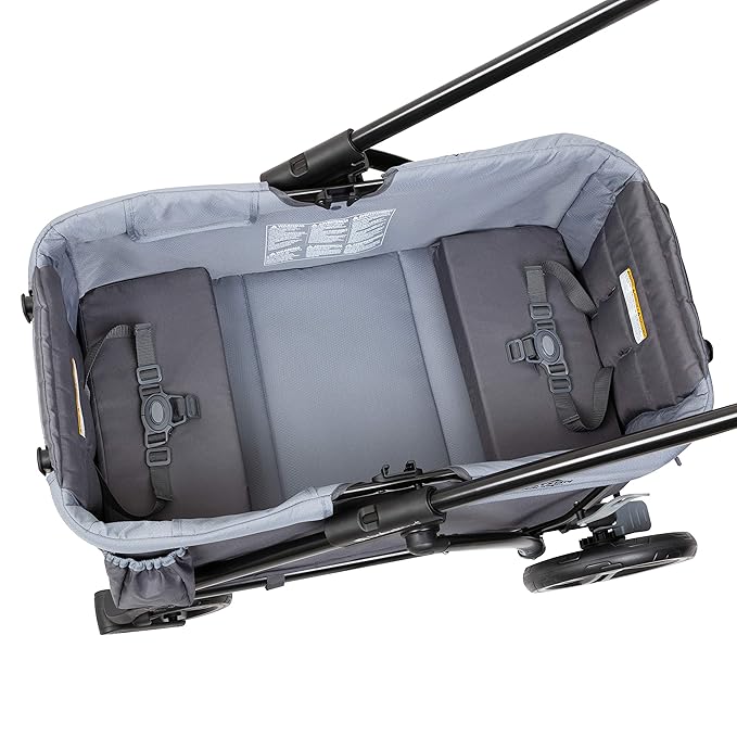 Baby Trend Expedition 2-in-1 Stroller Wagon Plus, Ultra Grey