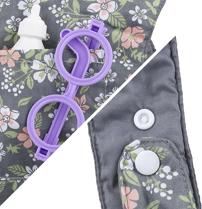 GAGAKU Baby Doll Carrier for Toddlers, Kids Toy Reborn Dolls Carrier for Little Girls, Baby Dolls Accessories - Gray - Leaf