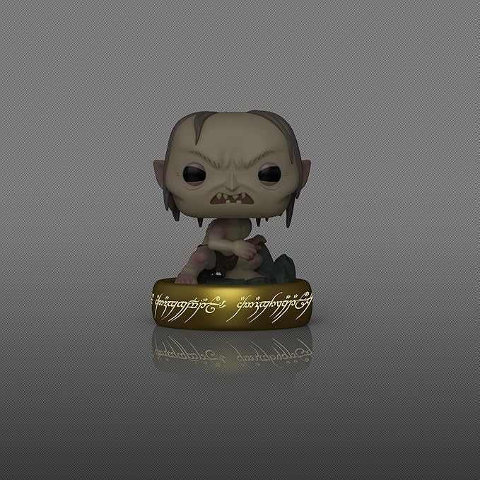 Funko Pop! Plus: The Lord of The Rings - Gollum - Glow in The Dark - Collectable Vinyl Figure - Gift Idea - Official Merchandise - Toys for Kids & Adults - TV Fans - Model Figure for Collectors