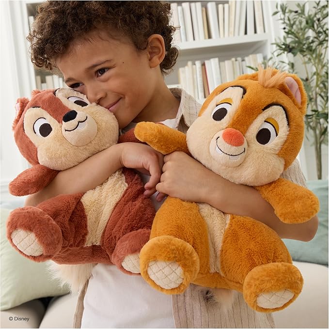 GUND Disney Official Dale Oh So Snuggly Plush, Disney Chip and Dale Plushies, Chipmunk Stuffed Animal for Babies and Infants, Brown, 12.5”