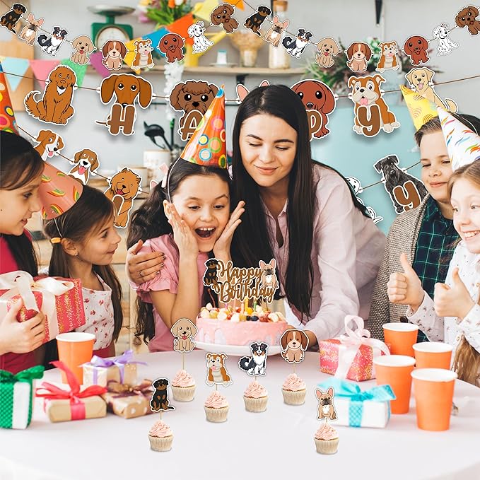 Seyal® Pupy Dog Theme Birthday Party Supplies