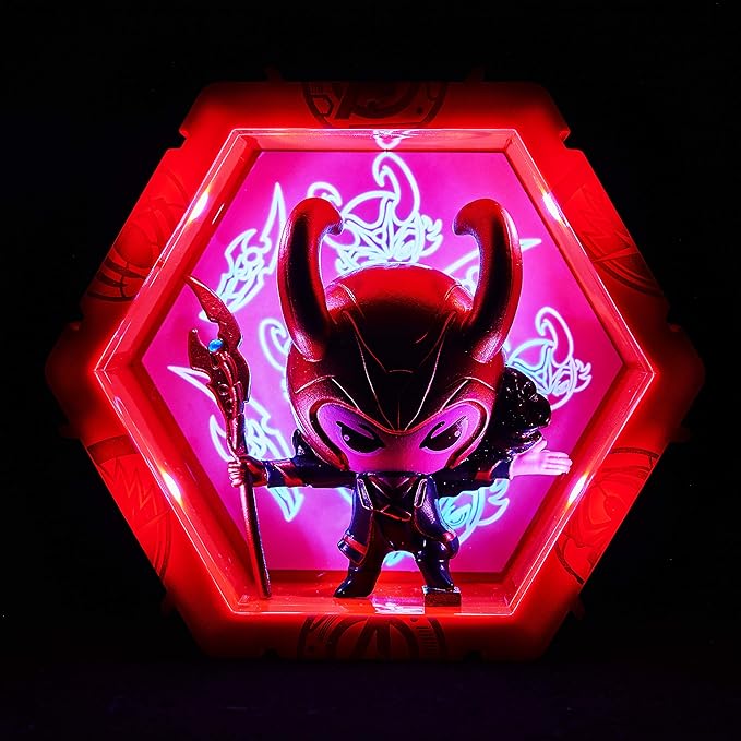 WOW! PODS Avengers Collection - Loki | Superhero Light-Up Bobble-Head Figure | Official Marvel Collectable Toys & Gifts