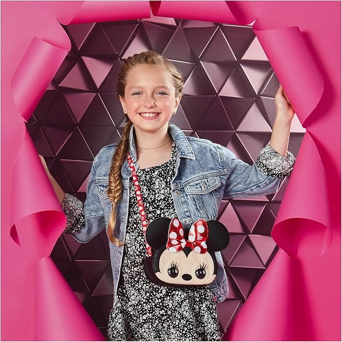 Purse Pets, Disney Minnie Mouse Officially Licensed Interactive Pet Toy & Kids Purse