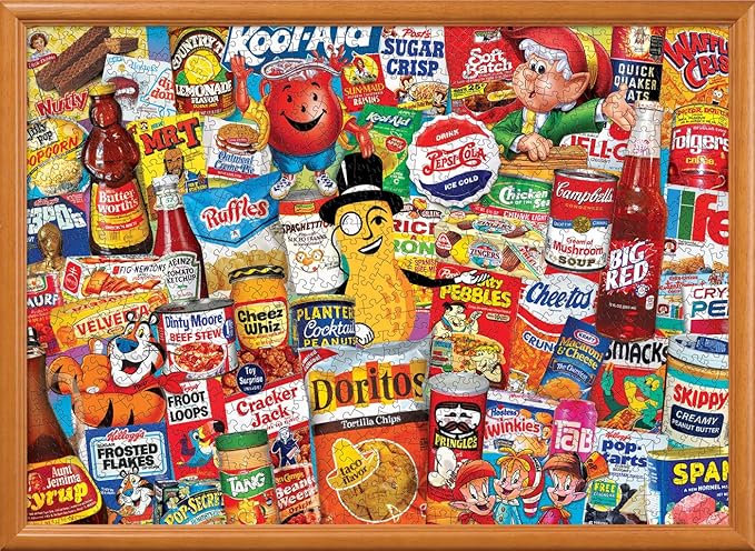 MasterPieces - Mom's Pantry 1000 Piece Jigsaw Puzzle, Fun for Adults & Family, Non-Glare Finish, 19.25" x 26.75", Nostalgic Design