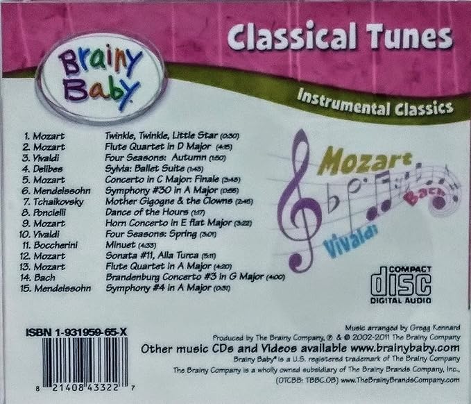 Brainy Baby Teach Your Child All In 1 Preschool Learning for a Lifetime System DVDs, Books, Flash Cards and CD Collection 9 Subjects