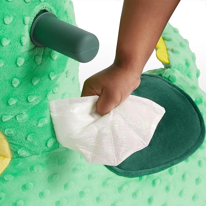 Radio Flyer Jade The Magical Touch Dragon Ride On, Ages 1-3, Interactive Lights & Sounds, Horns Light Up Riding, EZ-Glide 360-degree Wheels, Easy Grip Handles, Soft Plush Face, Toddler Ride On Toys