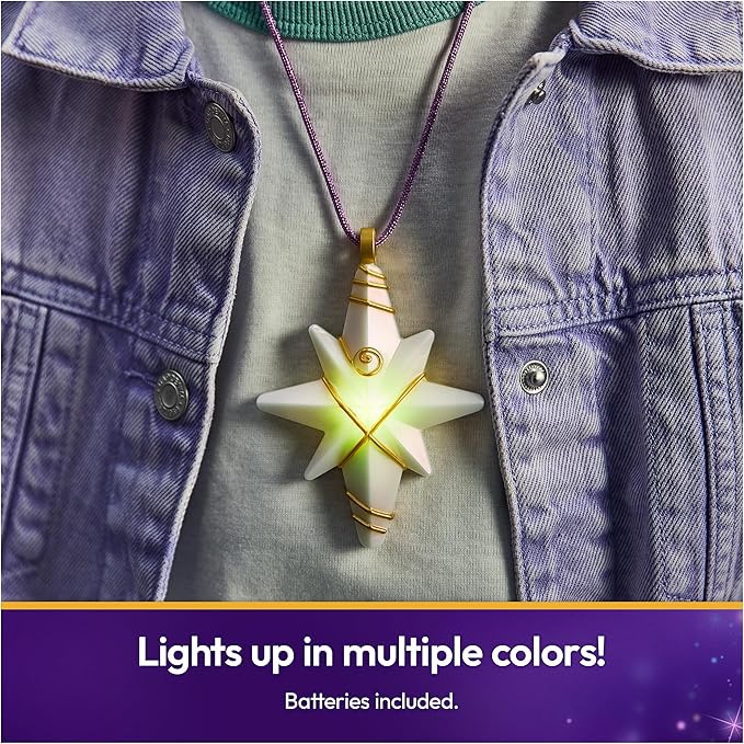 Unicorn Academy, Sophia’s Light Up Necklace & Glitter Ring, Easter Gifts Idea, Dolls & Unicorn Toys for Girls Pretend Play & Dress Up, Ages 4 and up