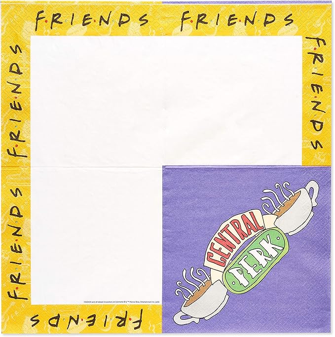 American Greetings Friends Party Supplies, Lunch Napkins (50-Count)