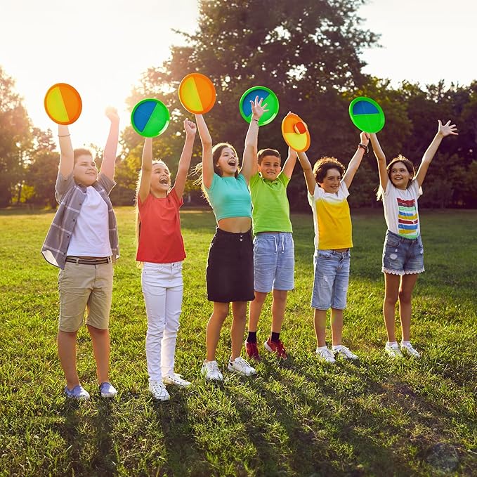 Toss and Catch Ball Game - Ideal Outdoor Beach, Pool & Yard Toy for Toddlers and Kids Ages 4, 5, 6, 7, 8+, Perfect for Boys Girls - Great Birthday Gift & Stocking Stuffers