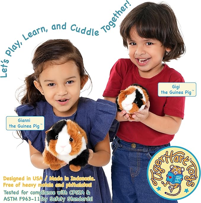 Gianni The Guinea Pig - 9 Inch Stuffed Animal Plush