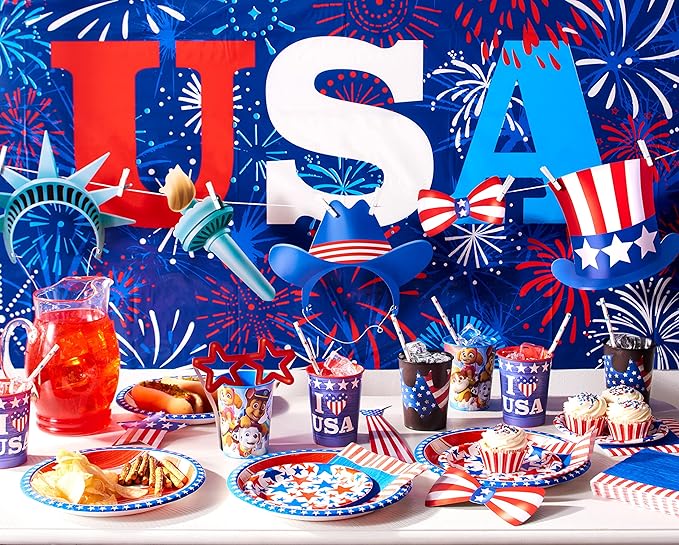 American Greetings Memorial Day Party Supplies, Paper Napkins (50-Count)