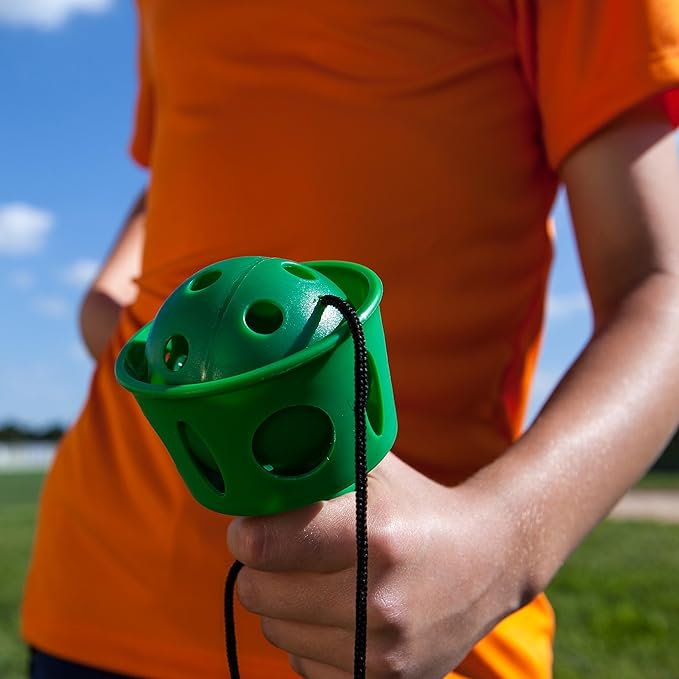 Champion Sports Scoop Ball & Catch Games – Lightweight Plastic Toss & Catch Sets for All Ages