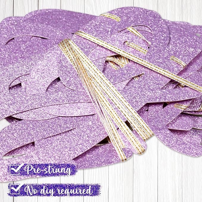 Go Shawty It's Your Birthday Banner, Hip Hop Birthday Party Decorations Supplies, Rap Theme Bday Bunting Sign, Pre-strung, Photo Props (Purple)