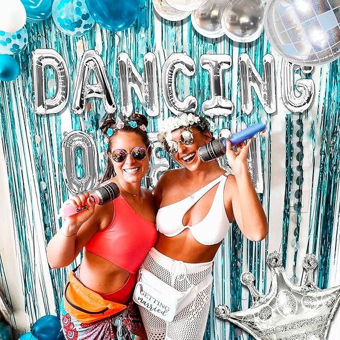 Blue Dancing Queen Birthday Decoration Dancing Queen Party Decorations Mamma Mia Disco Birthday Party Decors 70s Disco Decoration
