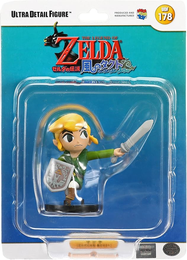 Medicom Nintendo Ultra Detail Figure Series 1: The Legend of Zelda: The Wind Waker Link UDF Action Figure
