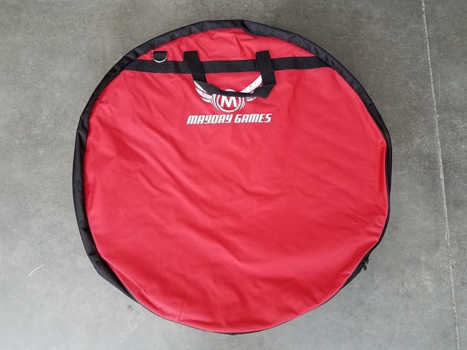 Mayday Games Red Crokinole Board Carrying Case