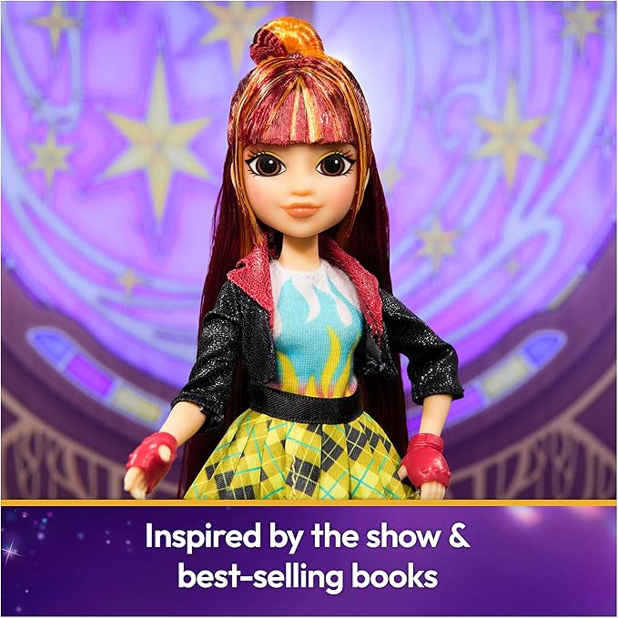 Unicorn Academy, Power of Friendship Valentina Doll, Easter Gifts Idea, Dolls & Unicorn Toys for Girls with Hand Mirror & 5 Fashion Accessories, 9.5”