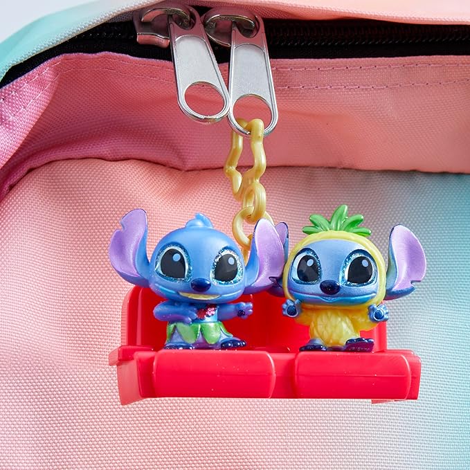 Disney Doorables ADOORBS Deluxe Stitch Superfan Doll – 5.5" Poseable Disney Stitch Fashion Doll with Mini Figures & Accessories, Easter Basket Stuffer