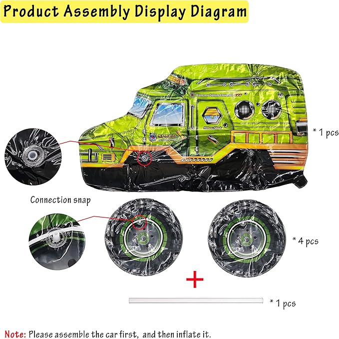 Self Standing 4D Army Military Vehicle Foil Balloon Large Camo Birthday Armed Forces Truck Balloon For Boys Military Vehicle Theme Birthday Party Decorations
