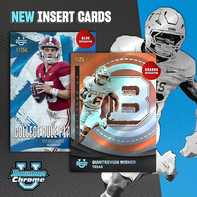 2025 Bowman University Chrome Football - Factory Sealed - Value Box