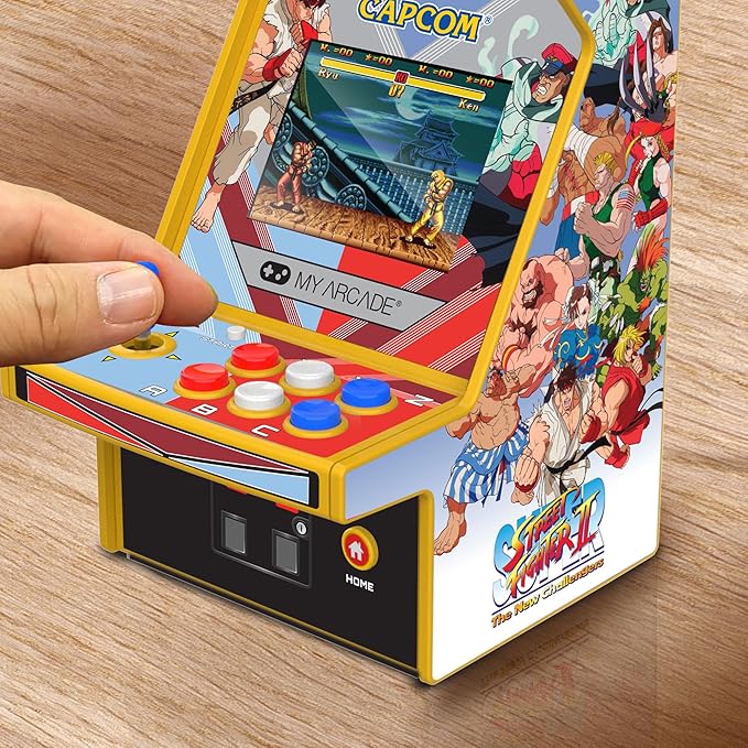 My Arcade Super Street Fighter II Micro Player Pro: Capcom Arcades, 2 Games in 1
