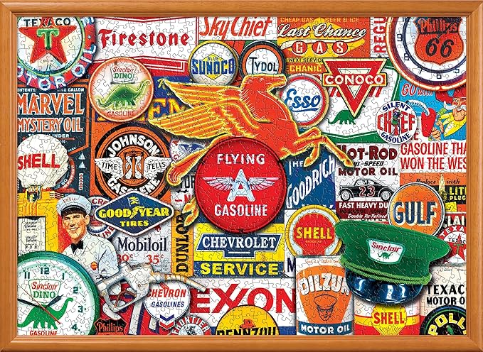 MasterPieces - 1000 Piece Jigsaw Puzzle, Hit the Road Jack, Fun for Adults, Family, Kids, Non-Glare Finish, 19.25" x 26.75"
