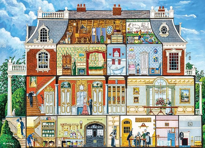 MasterPieces 1000 Piece Jigsaw Puzzle For Adults, Family, Or Youth - Walden Manor House - 19.25"x26.75"