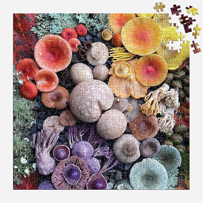 Galison, Shrooms in Bloom 500 Pieces Puzzle