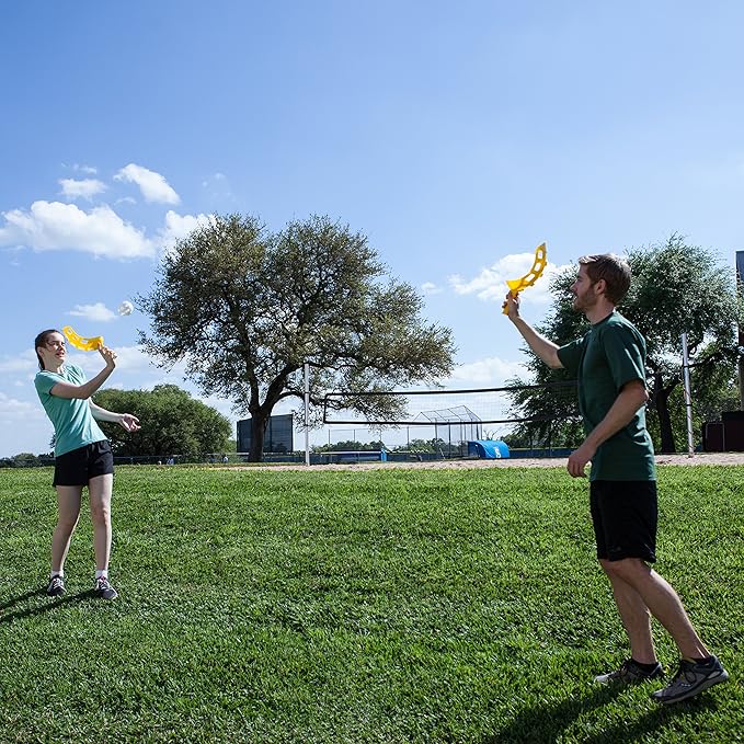 Champion Sports Scoop Ball & Catch Games – Lightweight Plastic Toss & Catch Sets for All Ages