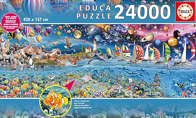 Educa Borras Life, The Greatest 24,000 Piece Puzzle