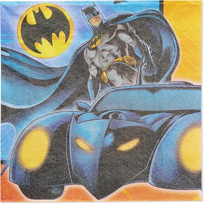 American Greetings Batman Party Supplies, Paper Lunch Napkins (48-Count)