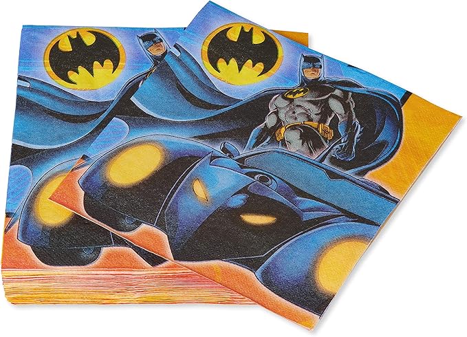 American Greetings Batman Party Supplies, Paper Lunch Napkins (48-Count)